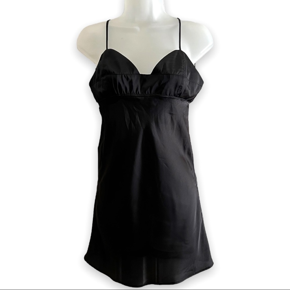 FREE PEOPLE Slip Dress Intimately FP On Our Radar Black Slip Dress NWT Size XS